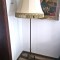 Lampadar de podea cu Piciorul din Bronz cu Abajur din material textil 170 cm inaltime