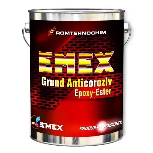 Grund Anticoroziv Epoxi-Ester &ldquo;Emex&rdquo; - Galben - Bid. 6 Kg