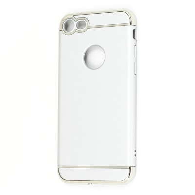 Husa Forcell 3 in 1 Plastic, iPhone 7, Argintiu foto