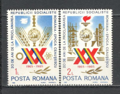 Romania.1985 20 ani RSR YR.813 foto