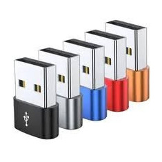 Adaptor mini USB tip C la USB, viteza rapida de transfer - culoare aleatorie