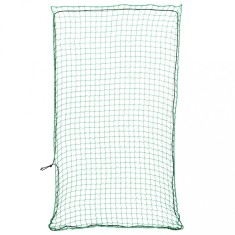 vidaXL Plasa de remorca cu funie elastica, verde, 2,5x1,5 m, PP foto