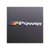Ornament POWER metalic 14X2cm Cod: JST-07
