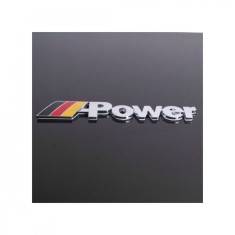 Ornament POWER metalic 14X2cm Cod: JST-07