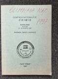 OLIMPIADA NATIONALA DE CHIMIE. Editia XXXI 1997
