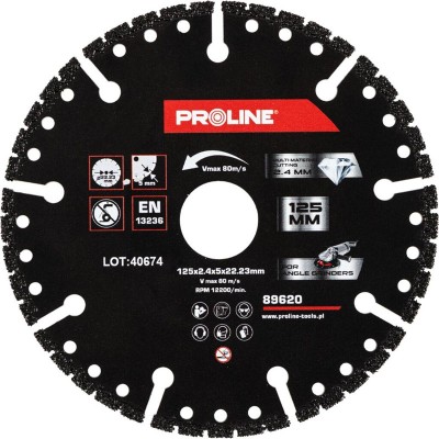 DISC DIAMANTAT SPECIAL DEBITARE MULTI-MATERIALE 125MM foto