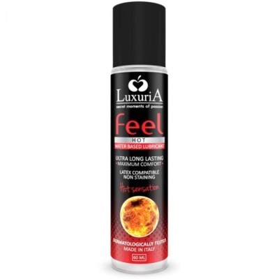 INTIMATELINE - LUXURIA FEEL HOT SENSATION WATER BASED LUBRICANT 60 ML foto