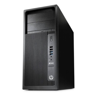 Workstation SH HP Z240 Tower, Intel Quad Core i5-6500, 8GB DDR4, 256GB SSD foto