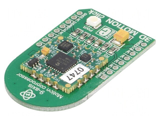 3D Motion Click - Accelerometru, Magnetometru, Giroscop I2C 3.3V