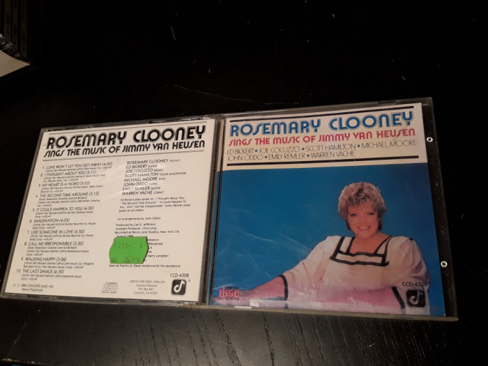 [CDA] Rosemary Clooney - Sings The Music of Jimmy Van Heusen - cd audio