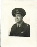 M1212N Profesor universitar dr Coriolan Cotuțiu &icirc;n uniformă de căpitan medic militar, cu bareta medaliei Ferdinand cu spade