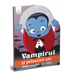 Vampirul si prietenii sai - Prima mea carte de colorat