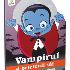 Vampirul si prietenii sai - Prima mea carte de colorat
