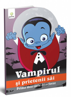 Vampirul si prietenii sai - Prima mea carte de colorat foto