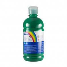 Vopsea Tempera MILAN, 500 ml, Verde Inchis, Tempera Lichida, Tempera 500 ml, Culori Tempera 500 ml, Vopsea Tempera 500 ml, Vopsele Tempera, Acuarele T