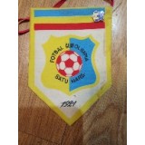Fanion Fotbal Satu Mare Olimpia (cu insigna)