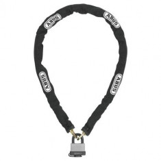 Lant antifurt cu lacat pentru bicicleta motocicleta ATV ABUS Expedition Chain 70456KS 85 85 cm lungime negru foto