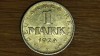 Germania republica Weimar - moneda istorica argint - 1 mark / reichsmark 1924 J, Europa