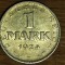 Germania republica Weimar - moneda istorica argint - 1 mark / reichsmark 1924 J