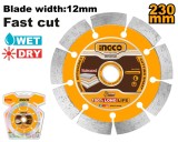 Disc Diamantat Segmentat 115x10mm Industrial