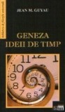 Geneza ideii de timp (Guyau)