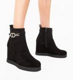 Cumpara ieftin Botine dama Dikla Negre