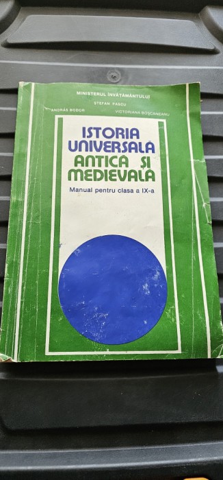 ISTORIA UNIVERSALA ANTICA SI MEDIEVALA CLASA A IX A PASCU BODOR BOSCANEANU