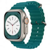 Cumpara ieftin Curea Ceas W038 Apple Watch 1 2 3 4 5 6 7 8 SE (38 mm 40 mm 41 mm) Verde, Techsuit