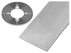 Cablu Bandă 1mm Cu 12x28AWG PVC Gri 100FT