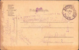 HST CP51 Carte poștală militară 1917 ștampila Gebirgsartillerieregiment 18, Circulata, Printata