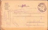HST CP51 Carte poștală militară 1917 ștampila Gebirgsartillerieregiment 18, Circulata, Printata