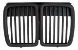 Grila Centrala BMW Seria 3 E30 (1982-1994) Negru Mat Performance AutoTuning