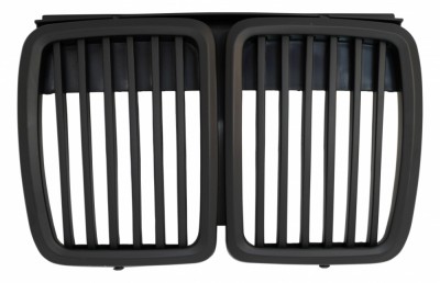 Grila Centrala BMW Seria 3 E30 (1982-1994) Negru Mat Performance AutoTuning foto