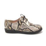 Pantofi din piele naturala Oxford Pax Snake