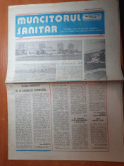 muncitorul sanitar 14 iulie 1987-articol si foto &amp;quot; litoral 1987 &amp;quot; foto