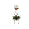 Ornament de brad stea cu cerb, flippy, multicolor, lemn, 15 cm