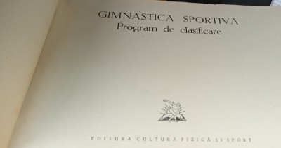 GIMNASTICA SPORTIVA PROGRAM DE CLASIFICARE foto