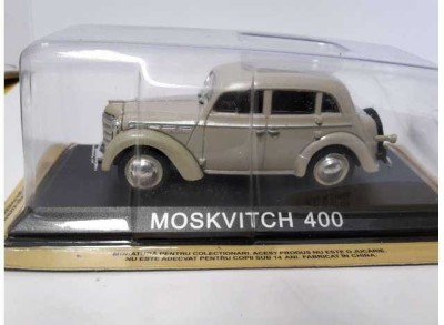 Macheta Moskvitch 400 1/43 foto
