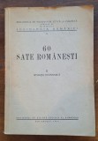 Carte rară &bdquo;60 sate rom&acirc;nești, II. Situația economică&rdquo; &ndash; Anton Golopenția, D. C. Georgescu, 1941, sociologie gustiană, ediție interbelică