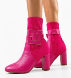 Cumpara ieftin Botine dama Lyla Fuchsia