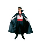 Costum Vampir Gotic pentru Adulti, Pelerina cu Guler, Marime Universala
