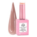 Cumpara ieftin Rubber Base Coat French, Global Fashion, 15 ml, 03 Nude