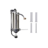 Cumpara ieftin Aparat vertical de facut carnati profesional din inox capacitate 3 Kg