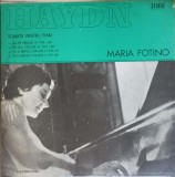 Vinil Maria Fotino - Haydn: Sonate Pian (Electrecord, 1973) LP Muzica Clasica Stare Buna