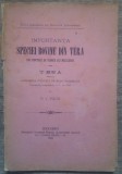 Importanta speciei bovine din tara din punctulu de vedere alu macelariei// 1889, Alta editura