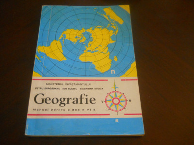 Geografie . Manual cls VI 1997 foto