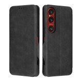 Husa 360&Atilde;&sbquo;&Acirc;&deg; Sony Xperia 1 VI Techsuit Safe Wallet Plus, negru