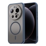 Husa Xiaomi 17 Ultra Asteroid GSM HaloFrost II MagSafe, bleumarin