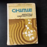 CHIMIE PENTRU DEFINITIVAT - ION GANESCU