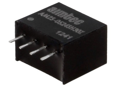 Convertor DC/DC 2W 24V 80mA SIP4 foto